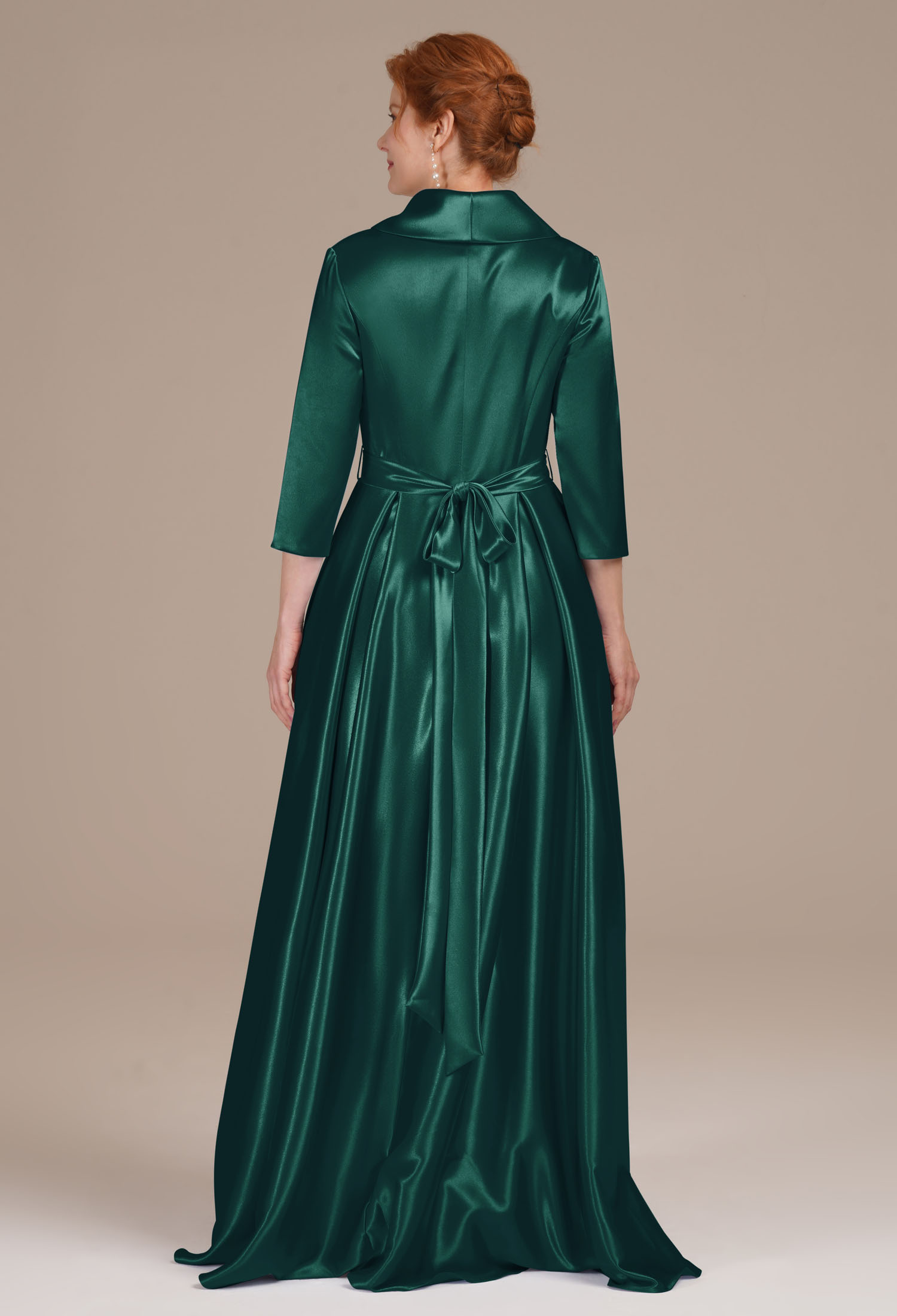 AW Silvia Hunter Green  Mother of the Bride Dresses